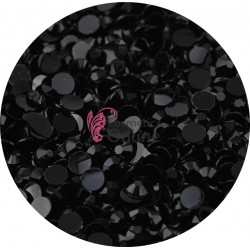 Strasuri pentru decor 3D Negre de 4mm, set 400 de bucati Cod SR024